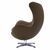 Кресло EGG STYLE CHAIR коричневый, изображение 4 | Интернет магазин мебели и декора LifeDekor