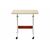 Стол многофункциональный на колесах, 60x40 см, «РОЛЛ», 2 ножки, регул.высота, мдф, металл, св. дерево, белый, изображение 2 | Интернет магазин мебели и декора LifeDekor
