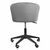 Стул Paola вращающийся на колесиках темно-серый, изображение 4 | Интернет магазин мебели и декора LifeDekor