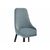 Стул Kora light blue / black, изображение 5 | Интернет магазин мебели и декора LifeDekor