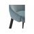 Стул Kora light blue / black, изображение 6 | Интернет магазин мебели и декора LifeDekor