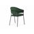 Стул Рансол темно-зеленый / черный глянец, изображение 4 | Интернет магазин мебели и декора LifeDekor
