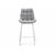 Барный стул Алст светло-серый / белый, изображение 2 | Интернет магазин мебели и декора LifeDekor