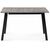 Стол деревянный Колон Лофт 120 25 мм бетон / черный матовый, изображение 4 | Интернет магазин мебели и декора LifeDekor