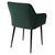 Стул BRANDY-X ЗЕЛЕНЫЙ #19, велюр / черный каркас М-City, изображение 2 | Интернет магазин мебели и декора LifeDekor