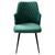 Стул HERMAN 360 град. ЗЕЛЕНЫЙ #19, велюр / черный каркас М-City, изображение 6 | Интернет магазин мебели и декора LifeDekor