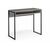 Стол Лео Лофт бетон / матовый черный | Интернет магазин мебели и декора LifeDekor