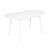 Стол овальный Алиса-1200  (белый/белый) раздвижной, изображение 3 | Интернет магазин мебели и декора LifeDekor