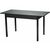 Стол М81 ДП1-03-03 1100(1400)*680 «Бристоль» Стекло Мателюкс с/в «Темно-серое», Н/с Графит, изображение 3 | Интернет магазин мебели и декора LifeDekor
