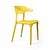 Стул Leo, первичный пластик желтый, изображение 2 | Интернет магазин мебели и декора LifeDekor