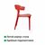 Стул Leo, первичный пластик красный, изображение 9 | Интернет магазин мебели и декора LifeDekor