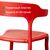 Стул Leo, первичный пластик красный, изображение 12 | Интернет магазин мебели и декора LifeDekor