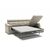 Boston диван-кровать с шезлонгом замша серый | Интернет магазин мебели и декора LifeDekor
