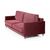 Keln диван-кровать трехместный прямой, велюр красный, изображение 3 | Интернет магазин мебели и декора LifeDekor