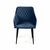 Стул с подлокотниками Robert, бархат синий 29, изображение 3 | Интернет магазин мебели и декора LifeDekor