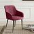 Стул с подлокотниками Robert, бархат винно-красный 16, изображение 14 | Интернет магазин мебели и декора LifeDekor
