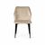 Стул Berg, бархат светло-бежевый 2, изображение 3 | Интернет магазин мебели и декора LifeDekor