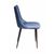 Стул Joe, бархат синий 29, изображение 4 | Интернет магазин мебели и декора LifeDekor