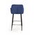 Стул полубарный Robert, бархат синий 29, изображение 2 | Интернет магазин мебели и декора LifeDekor