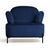 Кресло Dandy бархат синий 29, изображение 2 | Интернет магазин мебели и декора LifeDekor