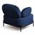 Кресло Dandy бархат синий 29, изображение 4 | Интернет магазин мебели и декора LifeDekor