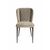 Стул Next, бархат пепельно-бежевый 25, изображение 2 | Интернет магазин мебели и декора LifeDekor