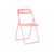 Стул Fold складной pink | Интернет магазин мебели и декора LifeDekor