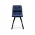 Стул Чилли черный / синий, изображение 2 | Интернет магазин мебели и декора LifeDekor