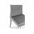 Стул Lund dark grey / steel, изображение 6 | Интернет магазин мебели и декора LifeDekor