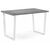 Стол деревянный Лота Лофт 120 25 мм белый матовый / бетон | Интернет магазин мебели и декора LifeDekor