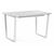Стол деревянный Лота Лофт 120 25 мм юта / белый матовый | Интернет магазин мебели и декора LifeDekor