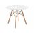 Стол деревянный Table 80 white / wood | Интернет магазин мебели и декора LifeDekor
