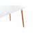 Стол Table 120 white / wood, изображение 5 | Интернет магазин мебели и декора LifeDekor