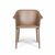 Стул GIO, кожа тауп, изображение 2 | Интернет магазин мебели и декора LifeDekor