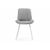 Стул Седа светло-серый / белый, изображение 2 | Интернет магазин мебели и декора LifeDekor