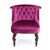 Кресло Бархат (темный тон / 26 - темно-розовый), изображение 4 | Интернет магазин мебели и декора LifeDekor
