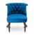 Кресло Бархат (темный тон / 34 - королевский синий), изображение 4 | Интернет магазин мебели и декора LifeDekor
