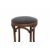 Табурет барный 650 Венский мягкий (темный тон, экокожа коричневая), изображение 2 | Интернет магазин мебели и декора LifeDekor