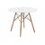 Стол деревянный Table 90 white / wood, изображение 2 | Интернет магазин мебели и декора LifeDekor