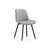 Стул Седа светло-серый / черный | Интернет магазин мебели и декора LifeDekor