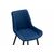 Стул Седа велюр синий / черный, изображение 5 | Интернет магазин мебели и декора LifeDekor
