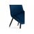 Стул Седа велюр синий / черный, изображение 6 | Интернет магазин мебели и декора LifeDekor