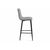 Барный стул Чилли К светло-серый / черный, изображение 3 | Интернет магазин мебели и декора LifeDekor