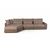 Aldo угловой модульный диван с терминальным шезлонгом | Интернет магазин мебели и декора LifeDekor