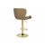 Барный стул Porch бежевый / золотой, изображение 4 | Интернет магазин мебели и декора LifeDekor