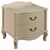 Тумбочка прикроватная "Джульетта" 2 ящ. (дуб шампань) Вис | Интернет магазин мебели и декора LifeDekor