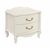 Тумбочка прикроватная "Джульетта" 2 ящ. (молочный дуб ) Вис | Интернет магазин мебели и декора LifeDekor