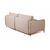 Barcelona диван-кровать с шезлонгом, велюр бежевый, изображение 15 | Интернет магазин мебели и декора LifeDekor