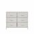 Комод "Линкс" 6 ящиков (каркас Белый / ящики Белый), изображение 2 | Интернет магазин мебели и декора LifeDekor