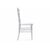 Стул Chiavari 1 clear white, изображение 3 | Интернет магазин мебели и декора LifeDekor